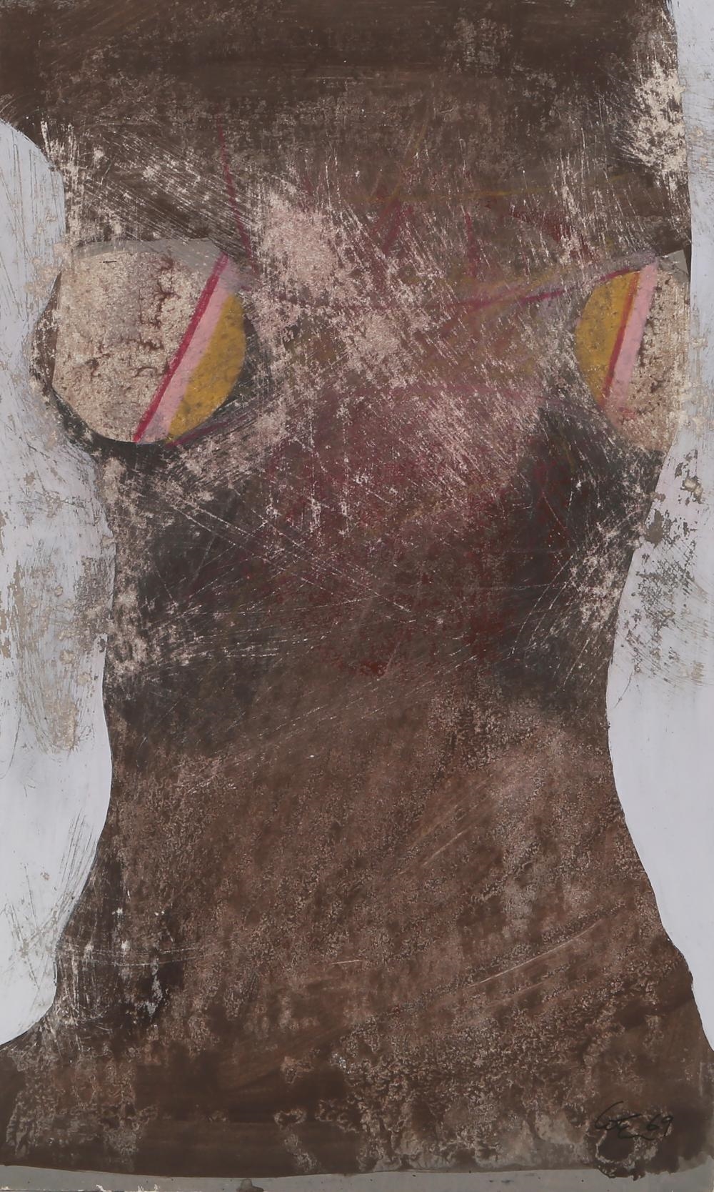 Artwork by Arnaldo Coen, BUST, Made of GOUACHE ON PAPER, ARNALDO COEN, BUST, GOUACHE ON PAPER