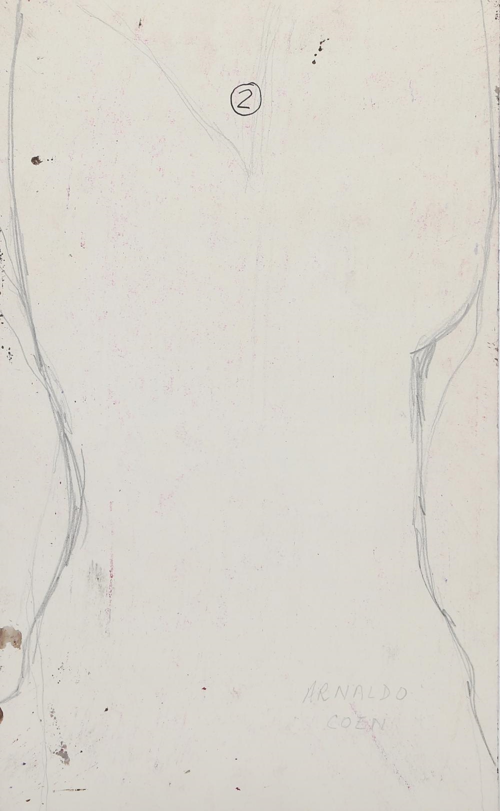 Artwork by Arnaldo Coen, BUST, Made of GOUACHE ON PAPER, ARNALDO COEN, BUST, GOUACHE ON PAPER