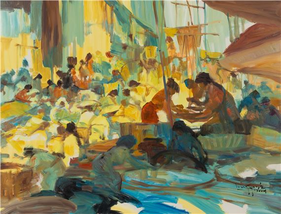 Fish Market - U Lun Gywe