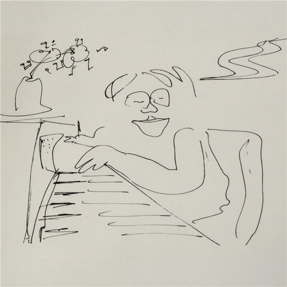 John Lennon | Baby Piano (ca. 1987) | MutualArt