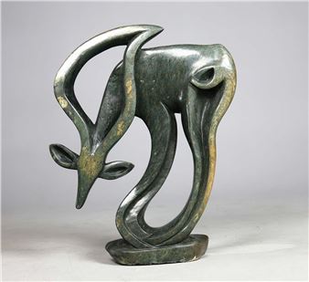 ROBERT KWECHETE (BORN 1959). Duiker Entwined - Robert Kwechete