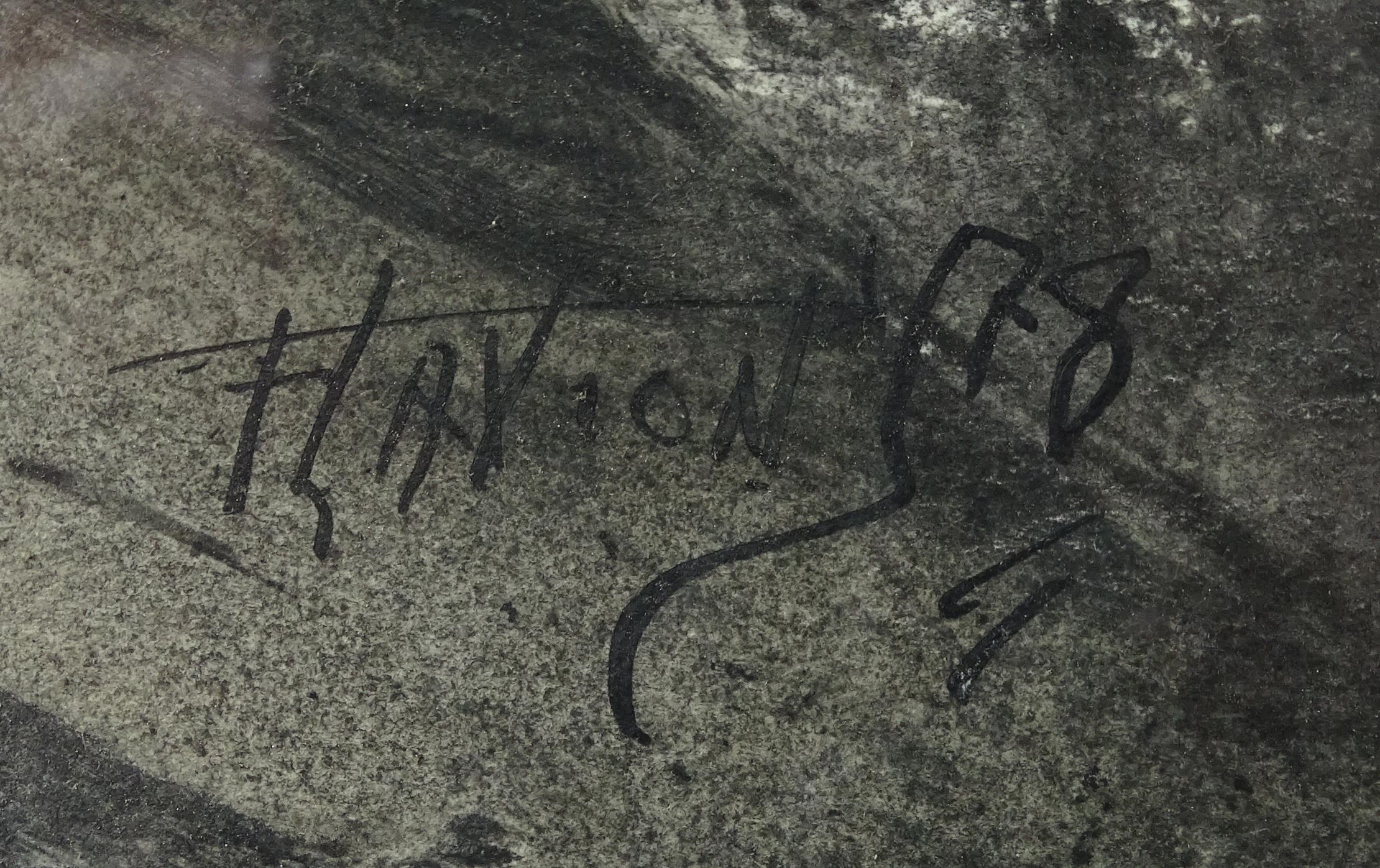 Artwork by Lynn Haxton, Le Visage, Made of pencil and pen drawing