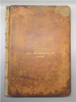 George Stephenson & Co. - Extracts from Deed and Copies of Plans of Freehold and Leasehold Land & Mineral Property Situated in the Parishes Northwingfield and Crick Both in the County of Derby and Belonging to George Stephenson & Co - George Stephenson