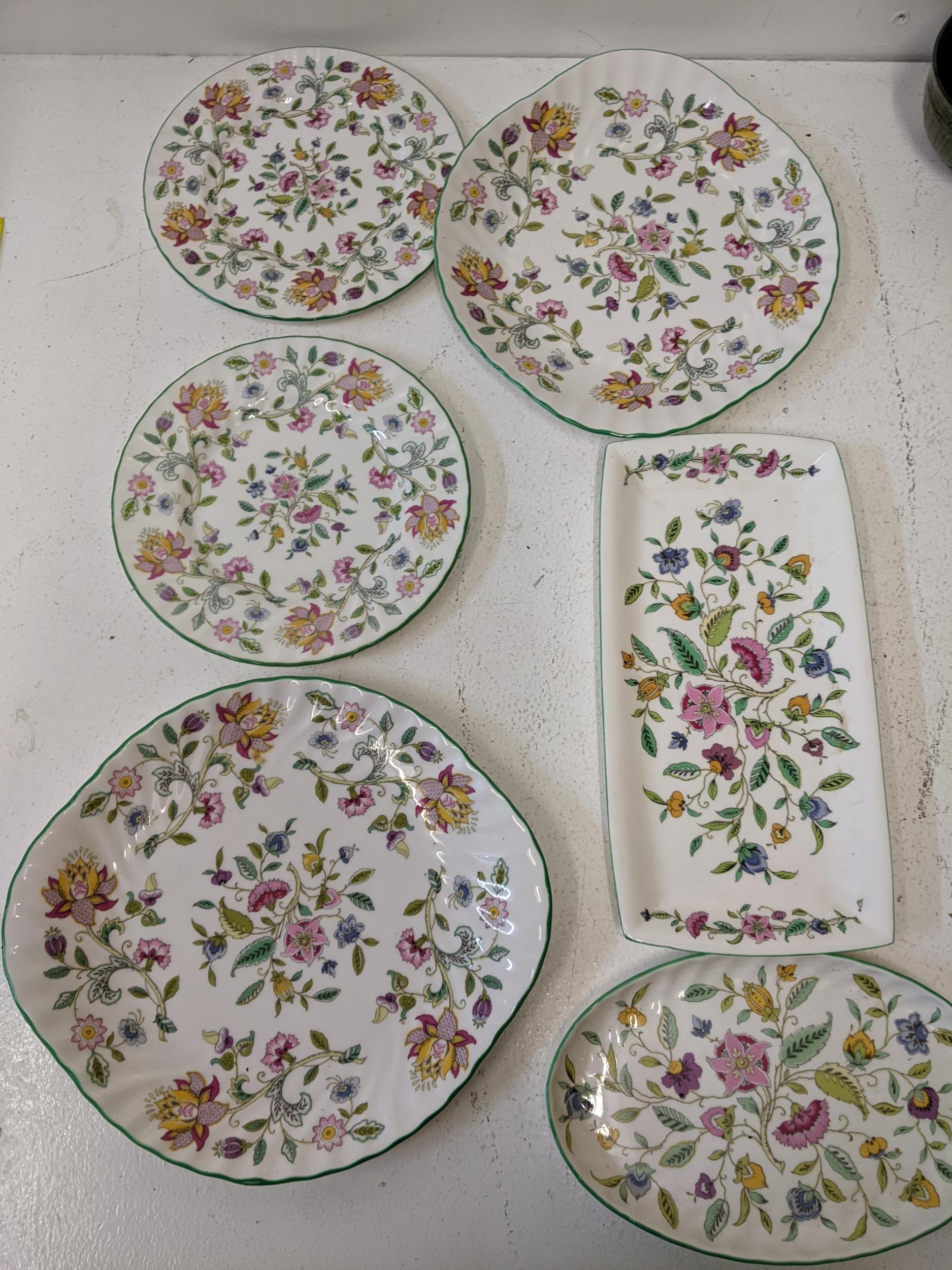 Haddon Hall | Minton Haddon Hall pattern items to include two plates ...