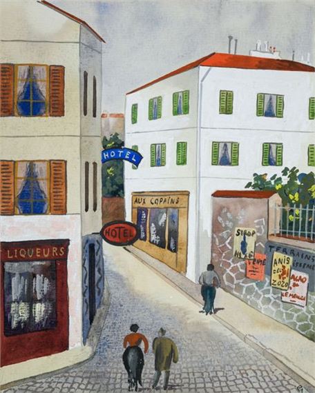 View of Paris by Georges Gaudion