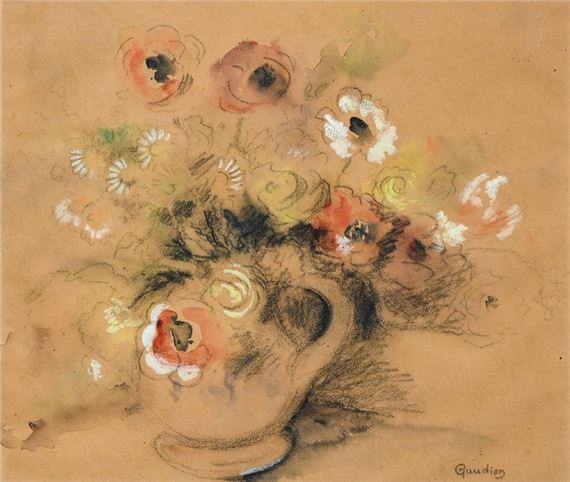 Bouquet of flowers by Georges Gaudion