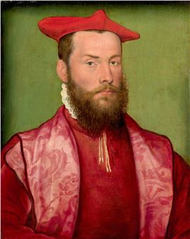 Portrait d'Odet de Coligny, cardinal de Châtillon - Corneille de Lyon