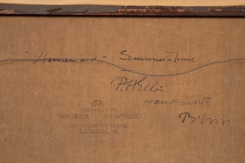 Artwork by Paul H. Ellis, Homeward Summertime, Landscape, Paul H. Ellis, Made of Oil on canvas