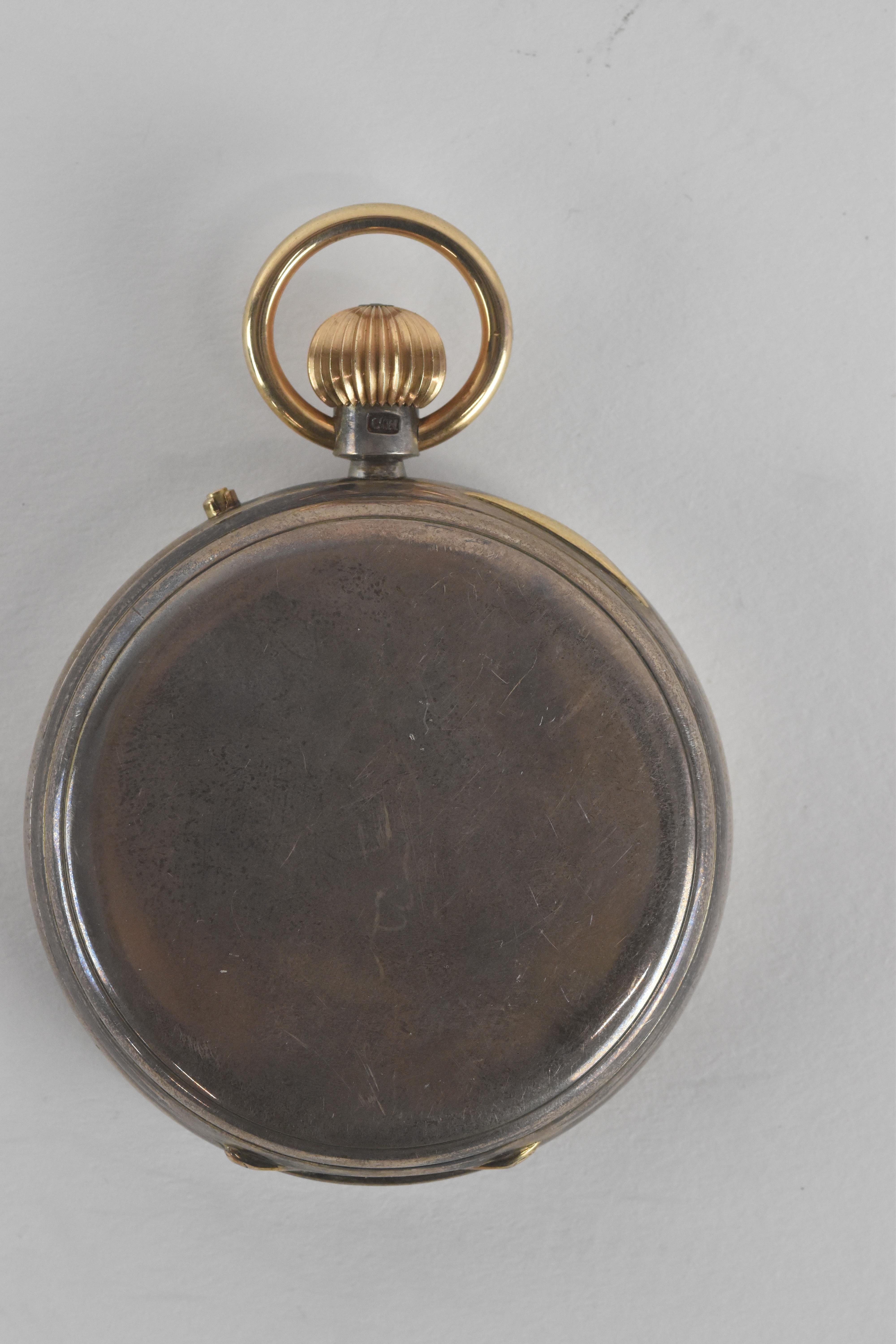 Artwork by Charles Frodsham, the silvered dial set with Roman numerals, Made of silver cased