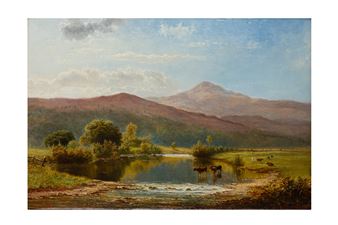 Morning at Capel Curig, North Wales - James Edward Grace