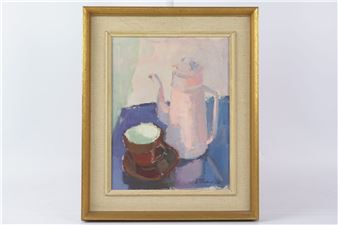 510. DOROTHY RUHNE-SEMPINSKI (1908-1973), olja på duk - Dorothy Ruhne-Sempinski