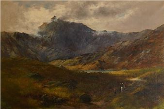 ‘Snowdon from Llydaw’ - A. Burton
