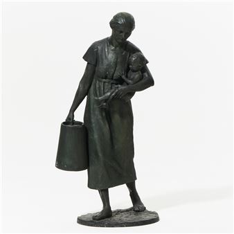 Mor och barn - Edvard Trulsson