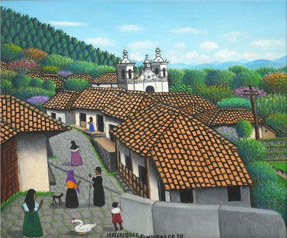 Jose Antonio Velasquez | Jose Antonio Velasquez Honduras Painting
