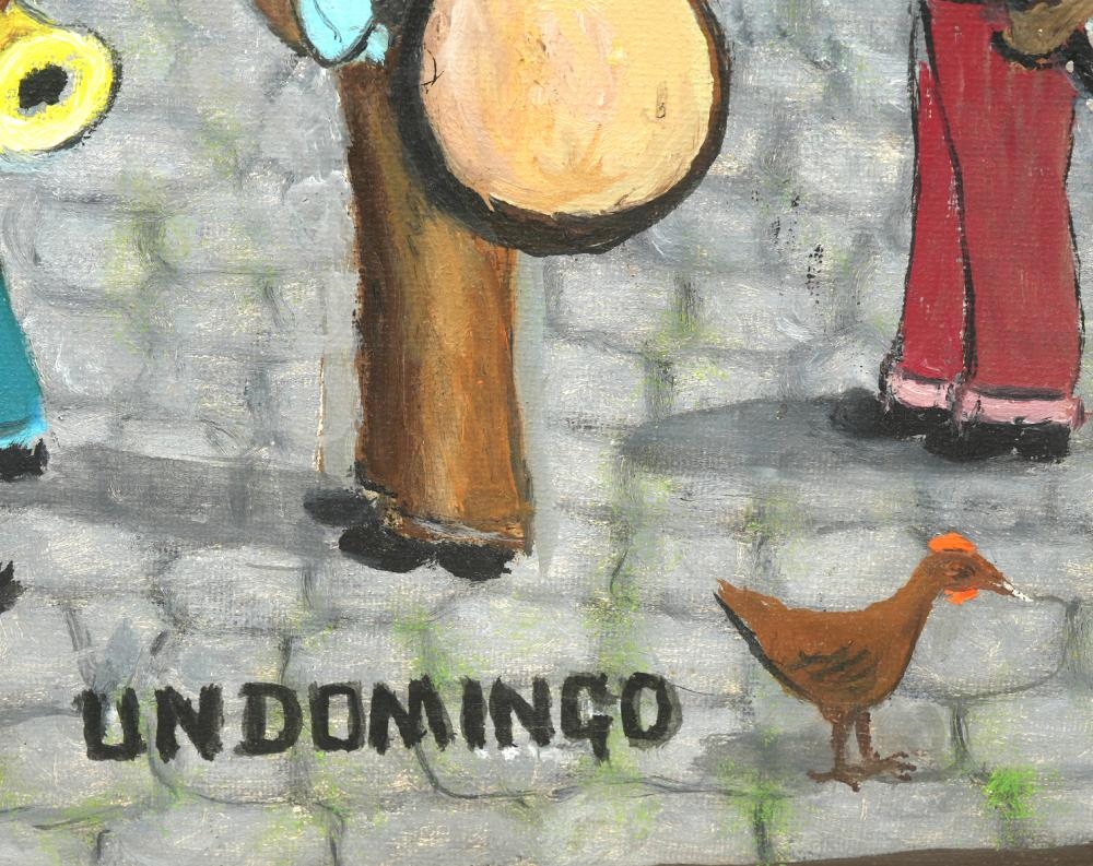 Artwork by Jose Antonio Velasquez, Jose Antonio Velasquez Painting, Made of oil on canvas