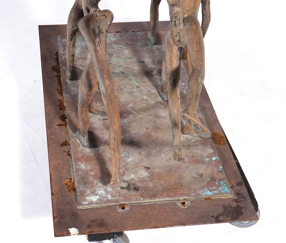 Tolla Inbar | Tolla Inbar 'Circle of Life' Bronze Sculpture | MutualArt