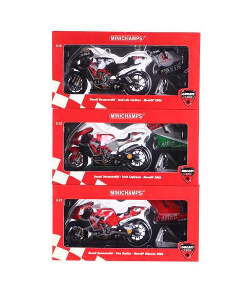 Loris | Minichamps 1/12th scale Ducati Desmosedici Loris Capirossi ...