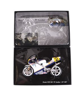 Minichamps 1/12th scale Honda NSR 500 Wayne Gardner GP 1987, boxed - Gardner