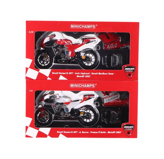 Loris | Minichamps 1/12th scale Ducati Corse Ducati Desmo 16 GP7 Loris ...