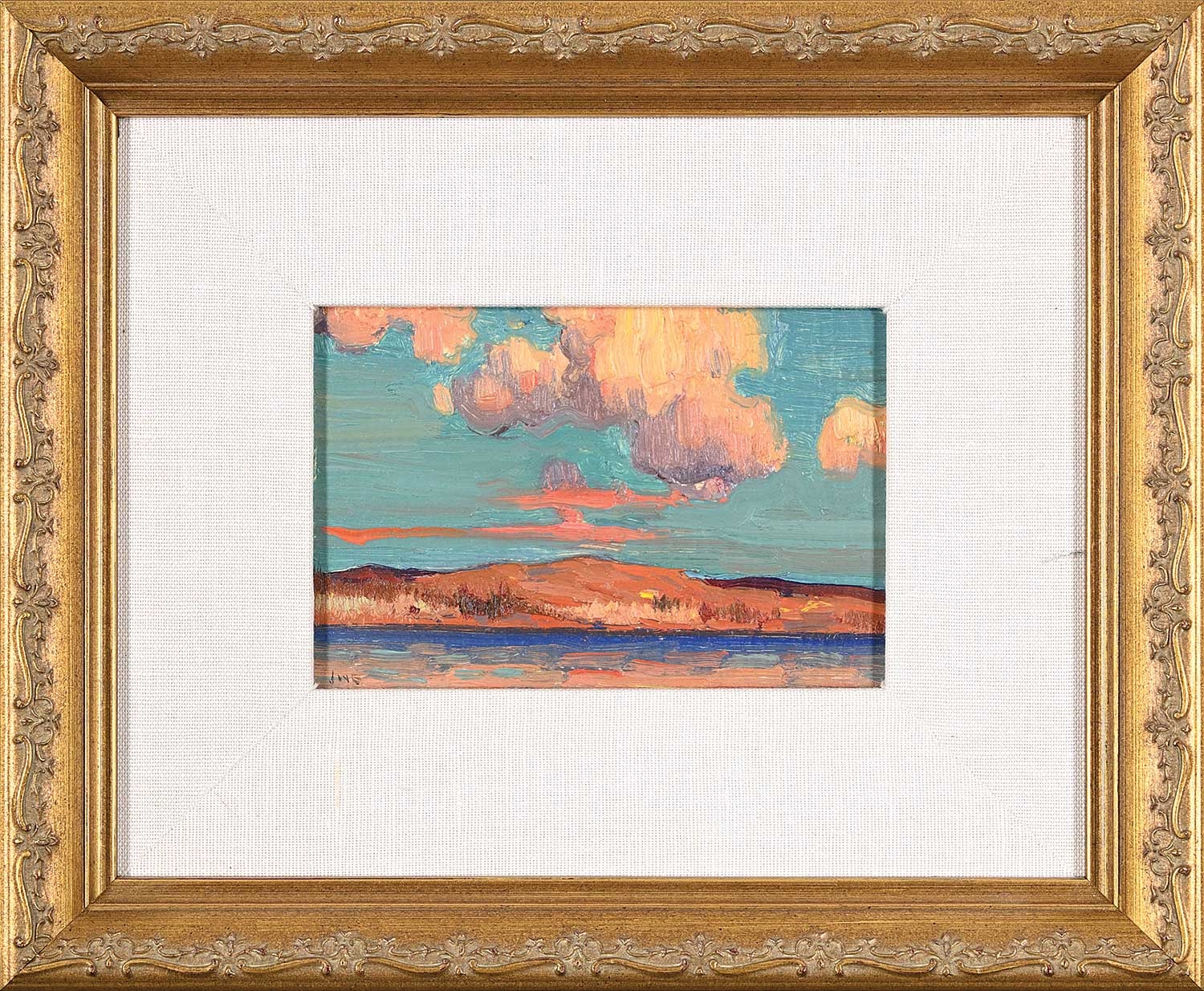 John William Beatty | Fall Colours - Sunset, Algonquin Park | MutualArt