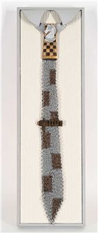 Untitled - Chess Tie - Jeff de Boer