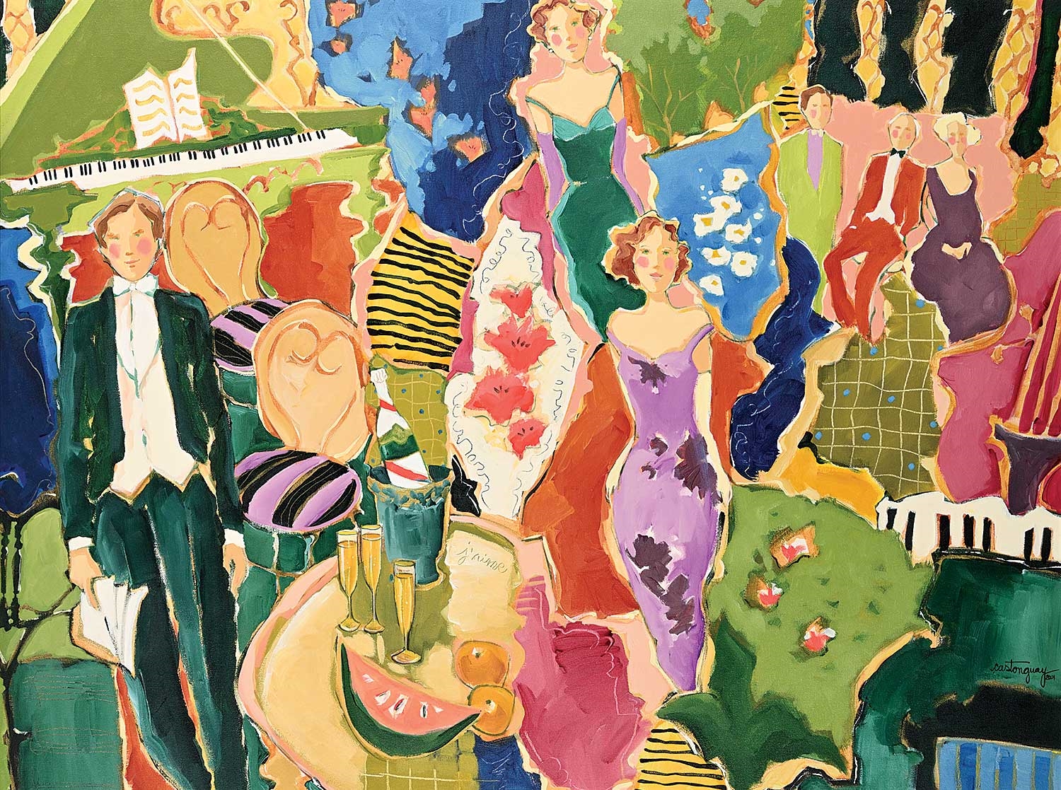 Claudette Castonguay | Musical Cocktail (2001) | MutualArt