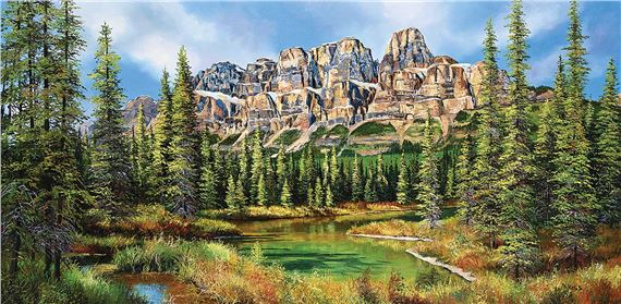 Castle Mountain by Andrew Kiss