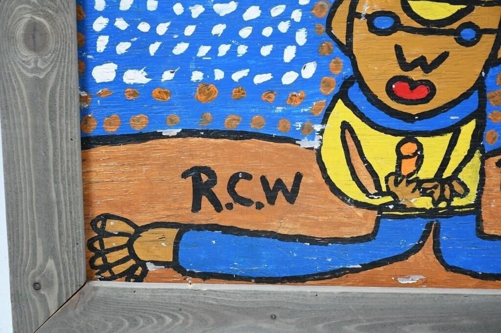 Ruby C. Williams | RUBY WILLIAMS FOLK ART PAINTING (2002) | MutualArt