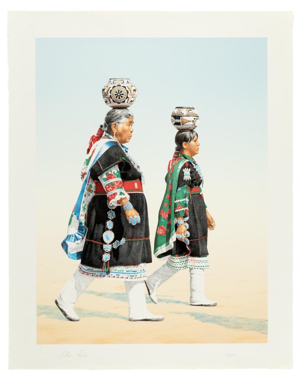 Steve Forbis | Two Lithographs: Cooler in the Shade, 1984 + Grandmother ...