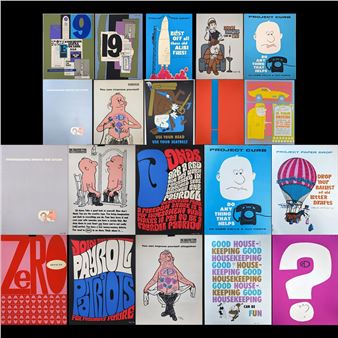 Grouping Of Nasa Lockheed Artist Maggie Wesley Vintage Screen Prints, 20 Pieces - Maggie Wesley