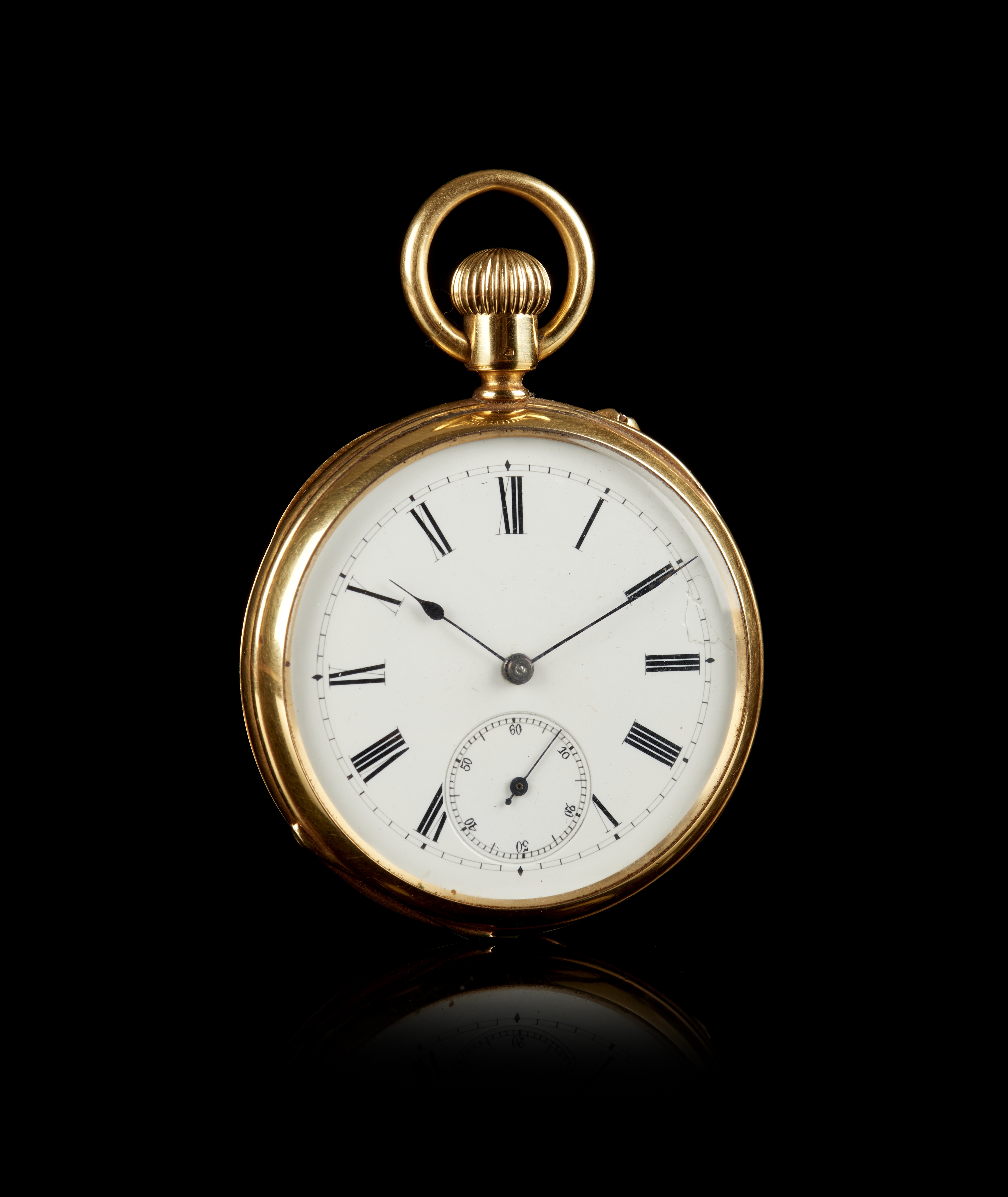Artwork by MANUAL, A Glashütte pocket watch, Made of Gold