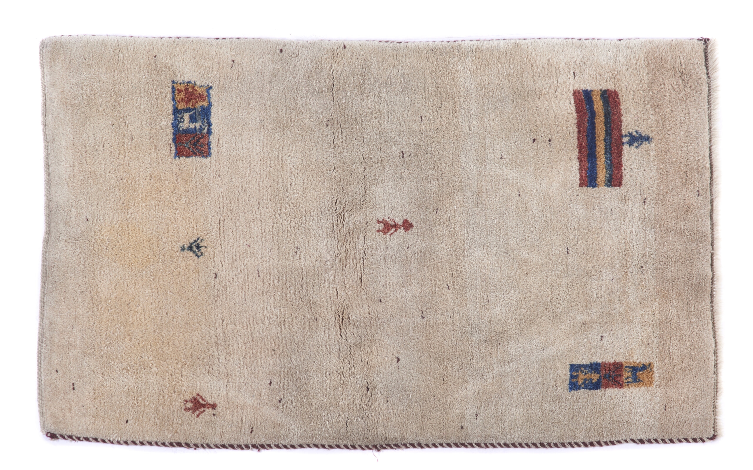 Beige | Gabbed Persian Carpet | MutualArt