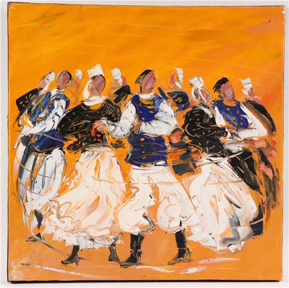 Danse Quimpéroise
Huile sur by Christian Sanseau