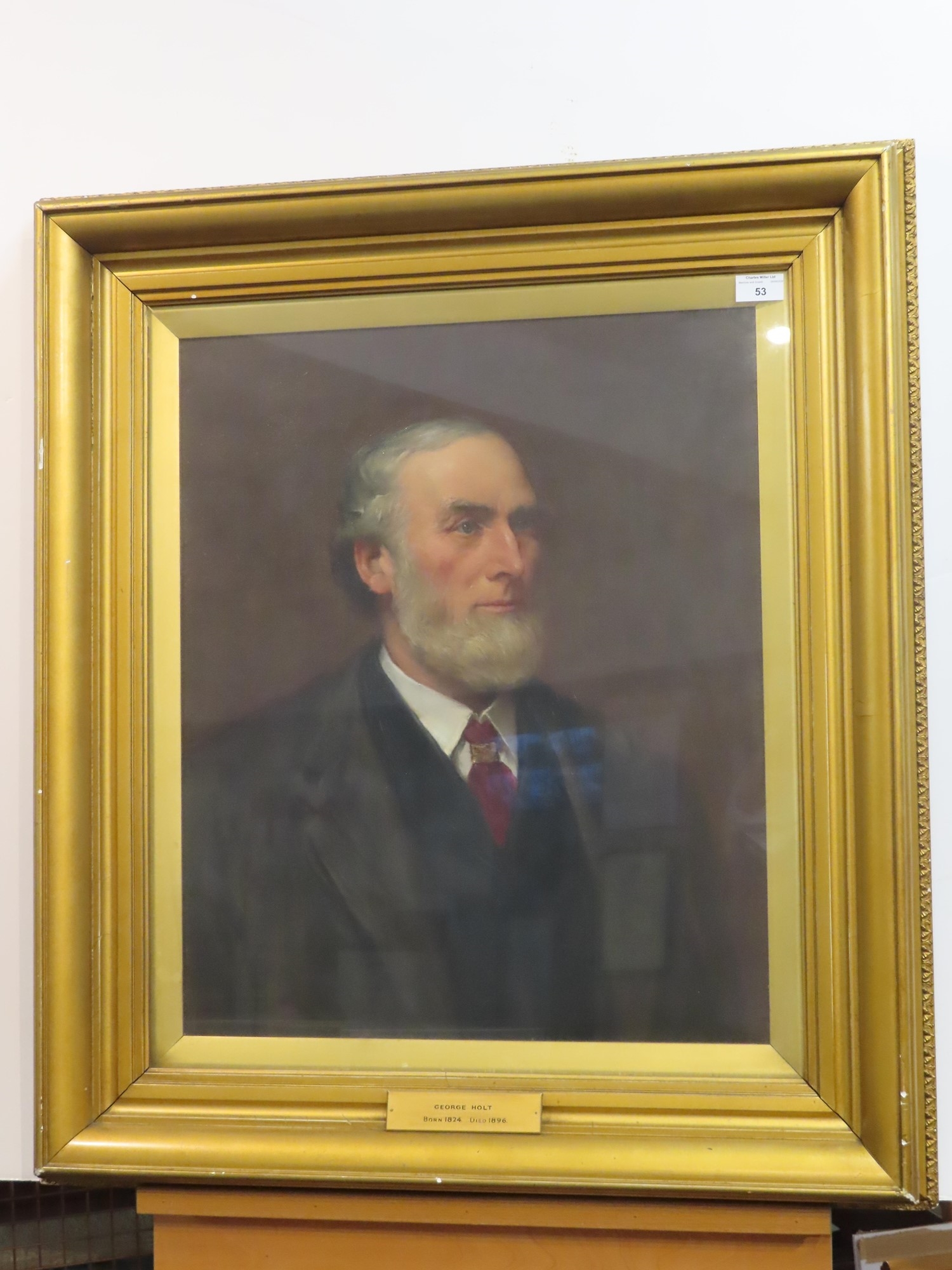 European School, 19th Century | PORTRAIT OF GEORGE HOLT, DIRECTOR OF ...