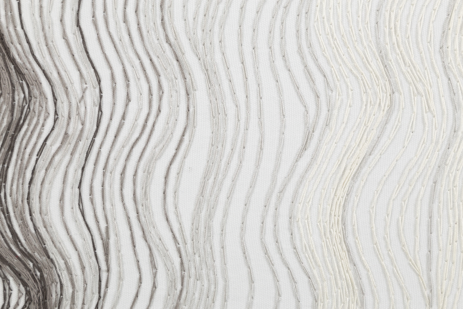 Artwork by Justyna Koziczak, 1000 hours, Made of embroidery/canvas