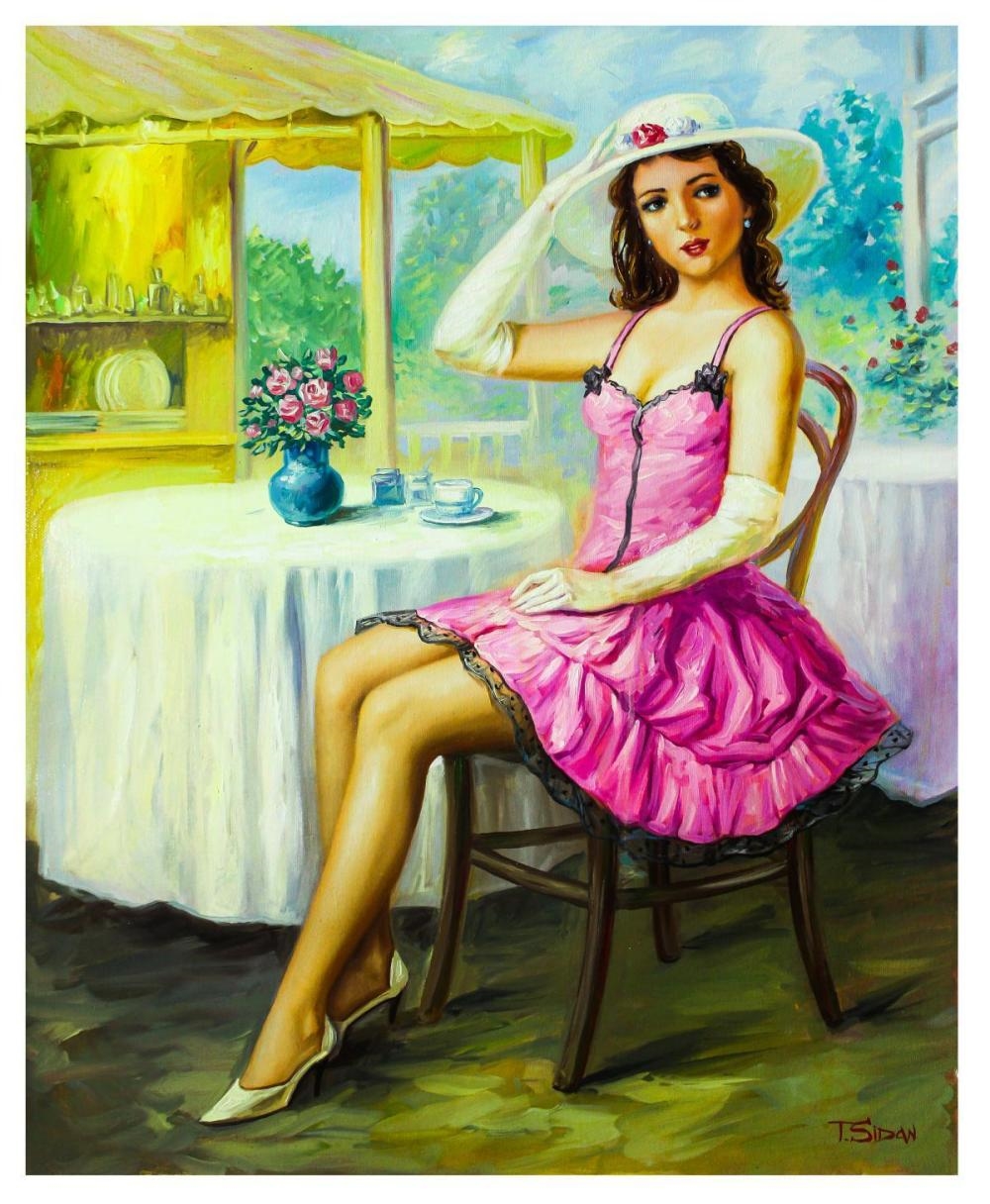 Taras Sidan | Taras Sidan- Original Oil on Canvas Deborah | MutualArt