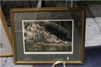 A FRAMED AND MOUNTED LIMITED EDITION PRINT BY DOROTHEA BUXTO - Dorothea Buxton-Hyde