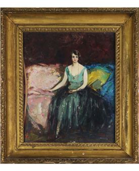 Figura di gentildonna - Alve Valdemi del Mare