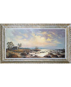 Paesaggio palustre con armenti - Marc Froll