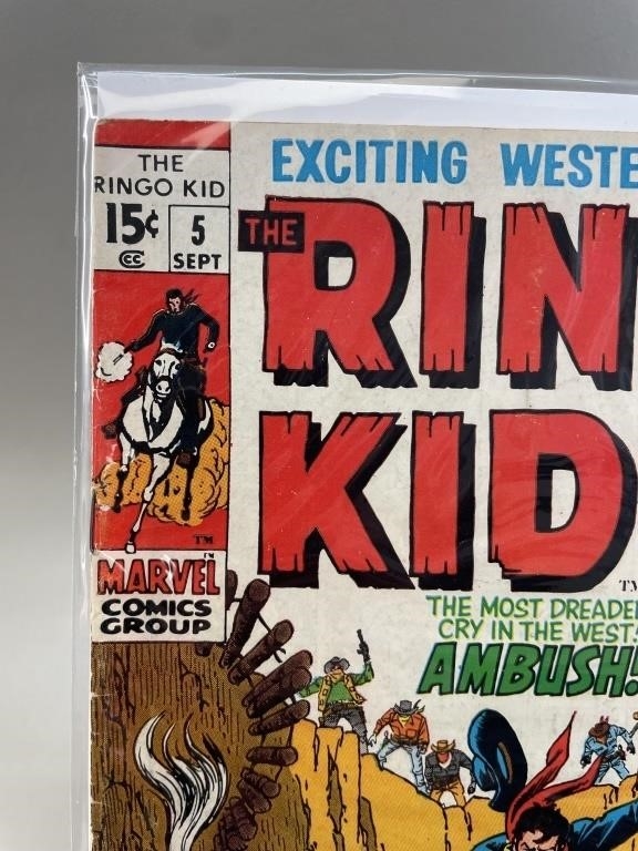 Daniel Funes | 1970 Marvel The Ringo Kid, 15¢, No. 5, Sept (1970 ...