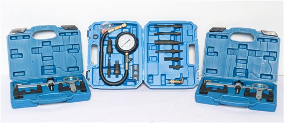 Diesel | A diesel engine compression tester tool kit | MutualArt