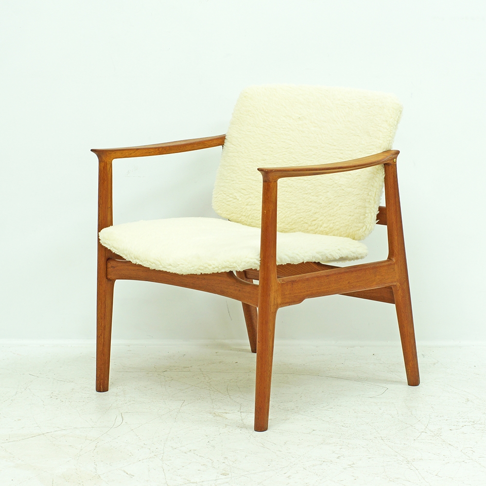 Pambos Savvides | Scandinavian style teak side chair | MutualArt