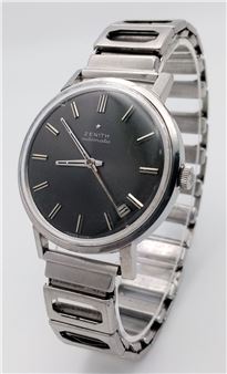 A Vintage Zenith Automatic Gents Watch. Expandable bracelet - Zenith