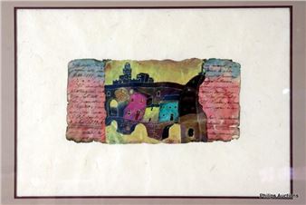 Mixed Media On Paper Signed and dated '04 left centre - Nenad Babic