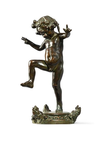 FROG FOUNTAIN by Janet Scudder, EARLY 20TH CENTURY