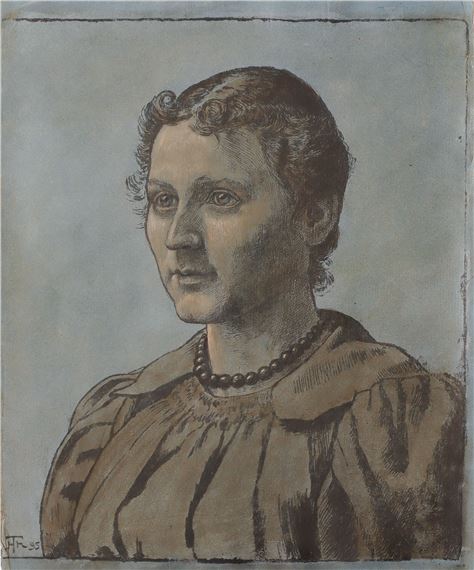 Frauenporträt (M. L.-R