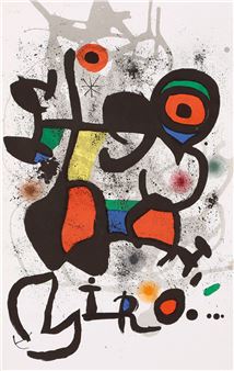 XXIIe Salon de Mai – Agora 1 – Joan Miró. Das plastische Werk - Joan Miró