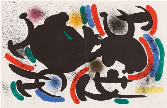 Miró, Lithographe I – Miró, Der Lithograph II