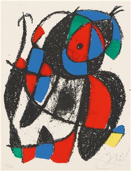 Miro, Der Lithograph II - Joan Miró
