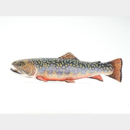 Jim Foote | Brook trout fish decoy. | MutualArt